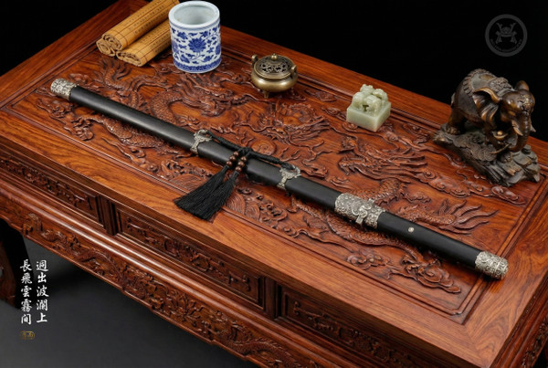 Nine Heavens: Bespoke Copper Mn-Steel Tang Dao - Full Tang | 雲龍·九霄