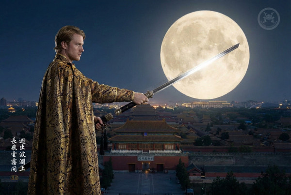 Nine Heavens: Bespoke Copper Mn-Steel Tang Dao - Full Tang | 雲龍·九霄