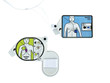 ZOLL AED 3 Trainer CPR Uni-Padz Electrode (8028-000014)- Back