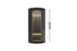 Vista HALO Solo Infrared Sauna - Front Open