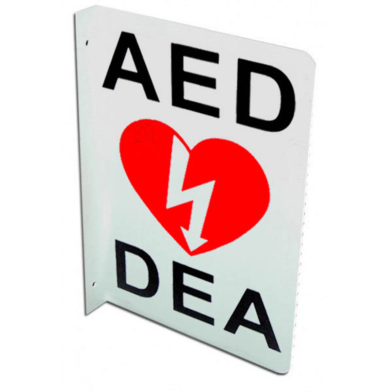 2-Way Wall Sign For AED's