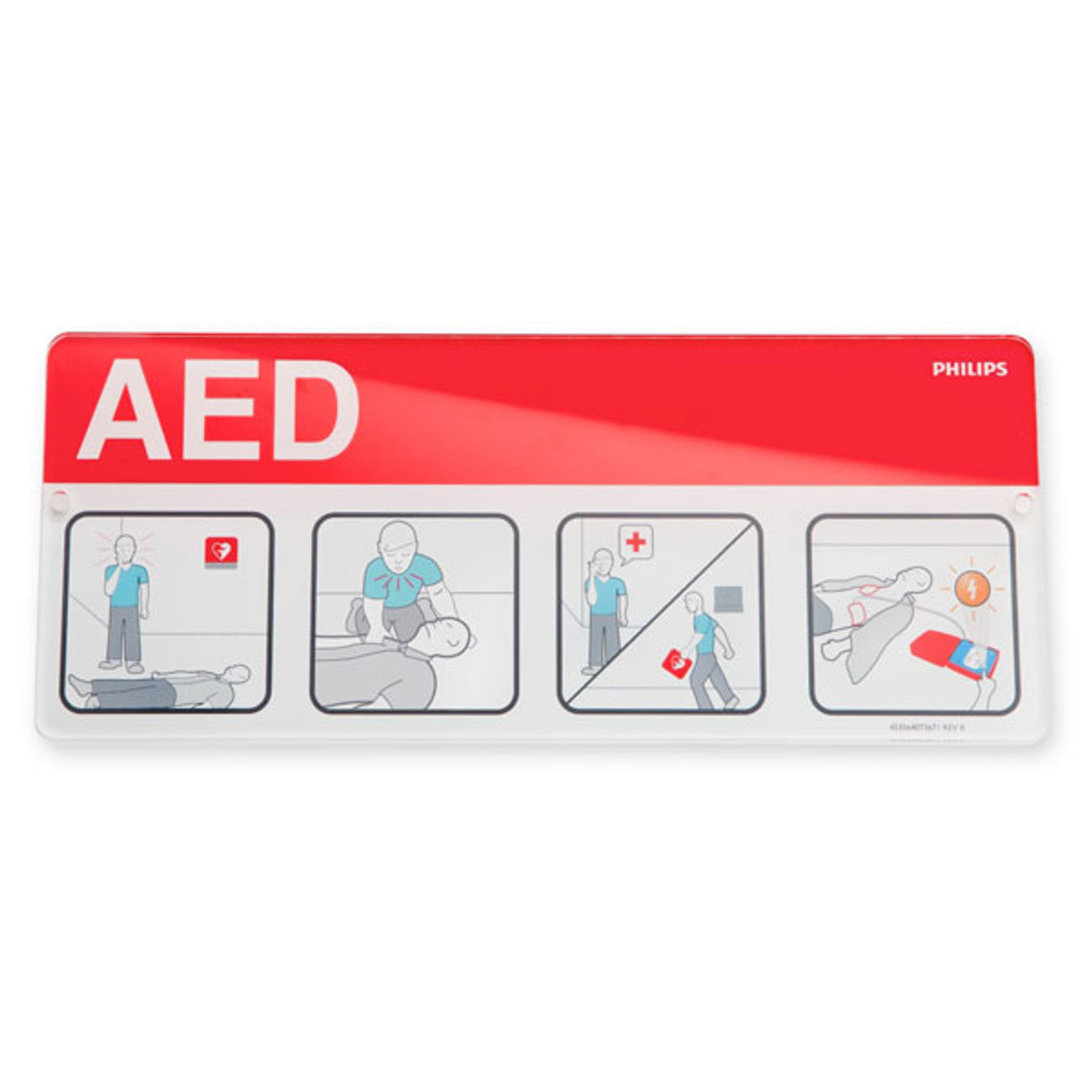 Philips AED Wall Mount & Signature Bundle