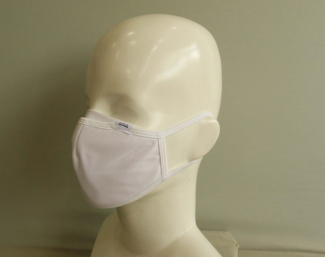 Personal Protective Face Mask - White (3-Layer)