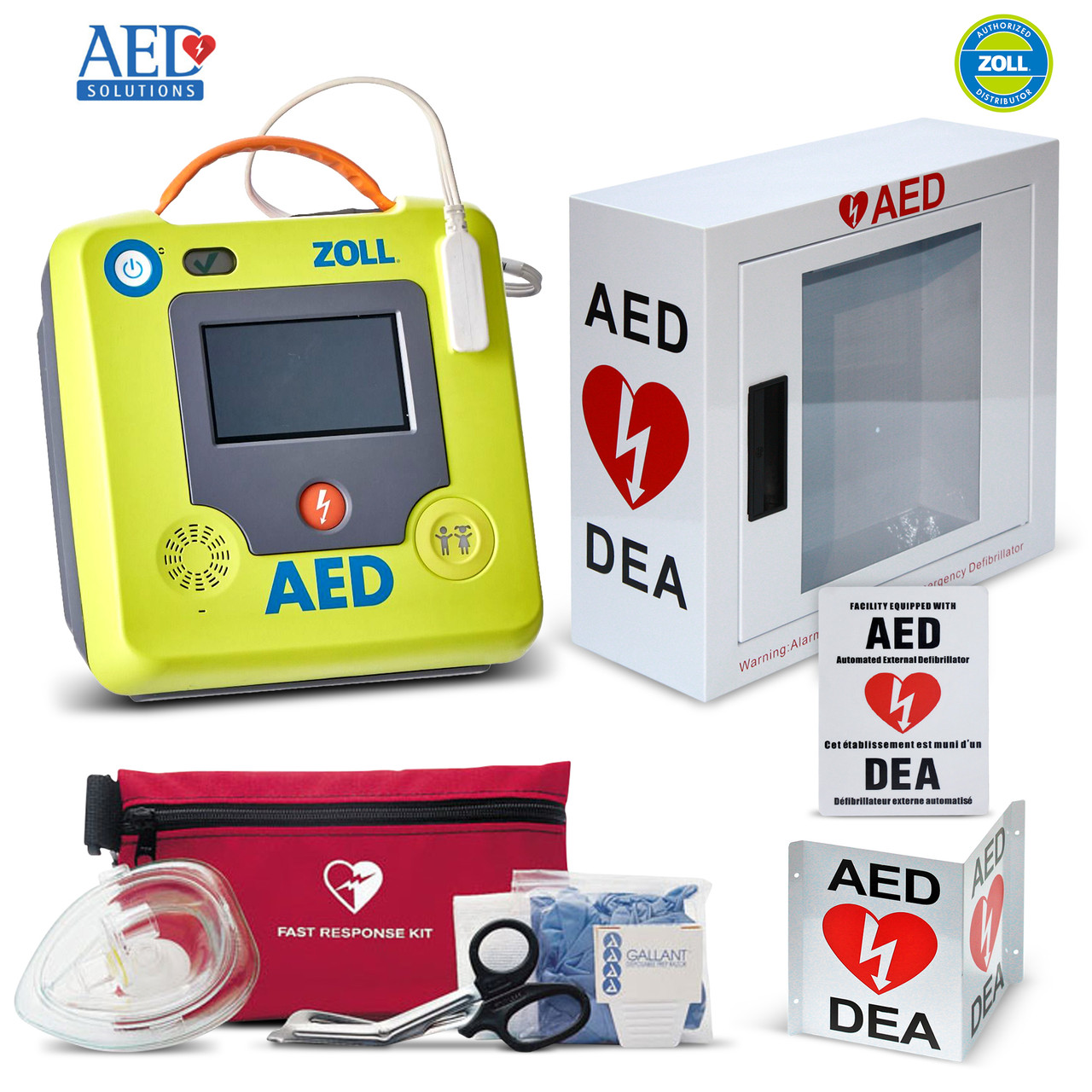 Zoll AED 3 Cabinet Bundle
