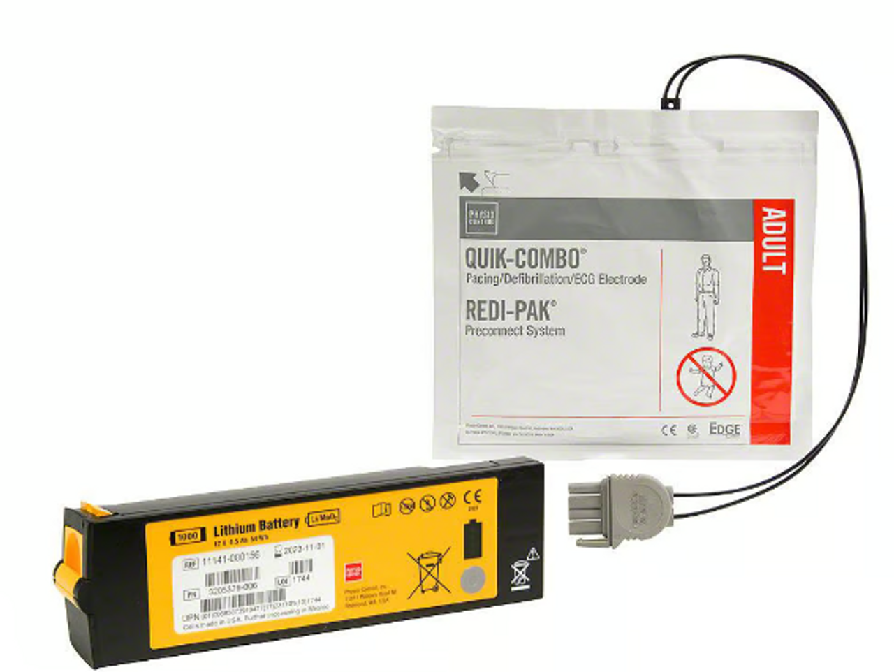 Physio Control Lifepak 1000 AED Solution Pack