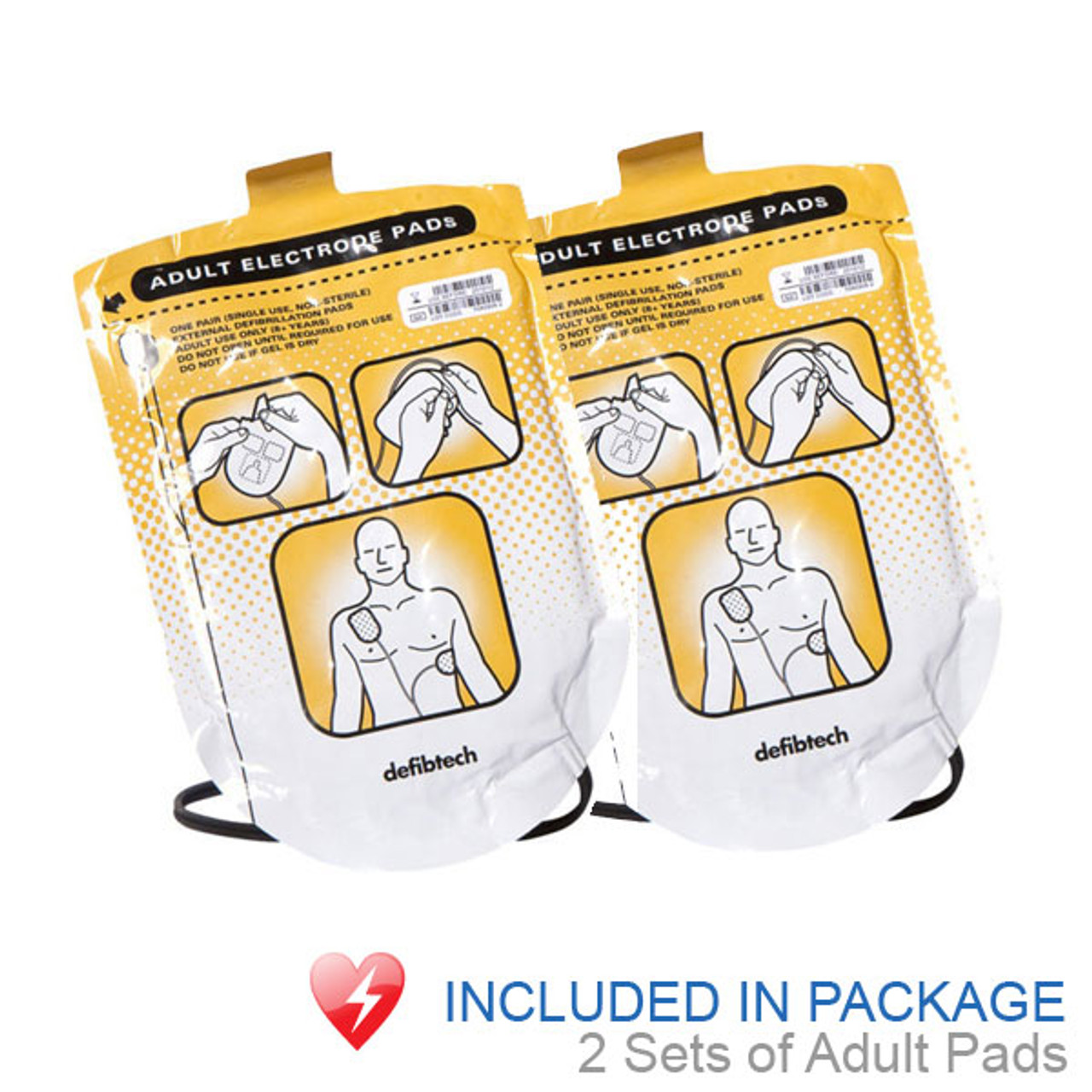 Defibtech Lifeline Adult Pads