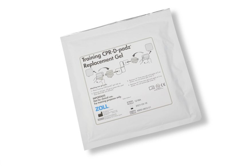 Trainer CPR-D Replacement Gel 5/Case (8900-0803-01)