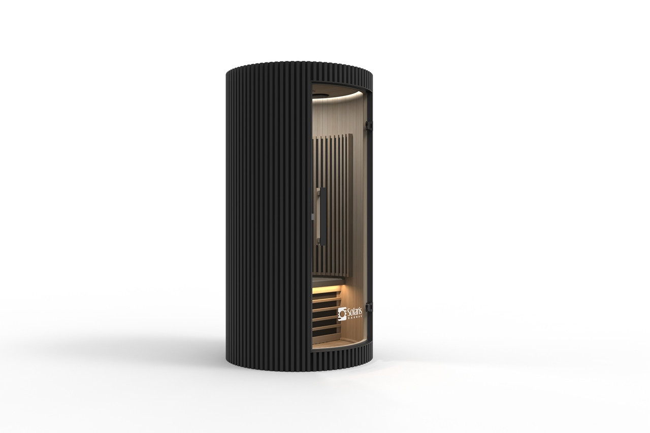 Vista HALO Solo Infrared Sauna - Side Open