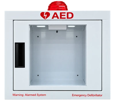 Universal Alert Wall Mount AED Cabinet (Surface Mount/Bilingual)