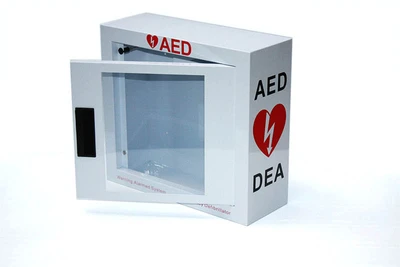 Universal Alert Wall Mount AED Cabinet (Surface Mount/Bilingual)