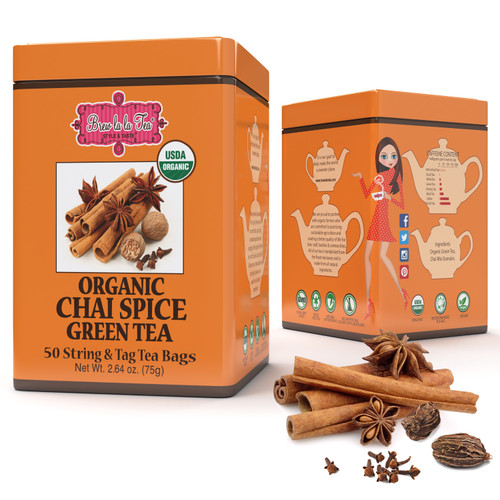 Organic Chai Spice Green Tea