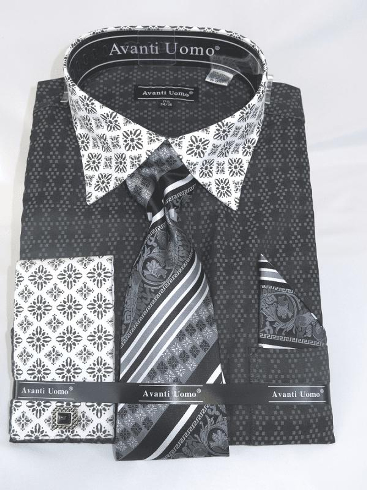 cheap mens shirt and tie sets
