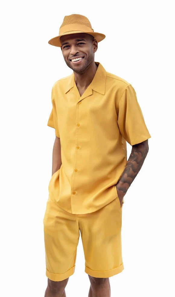 mens yellow dress shorts Hammies Men's Short (Yellow) 36