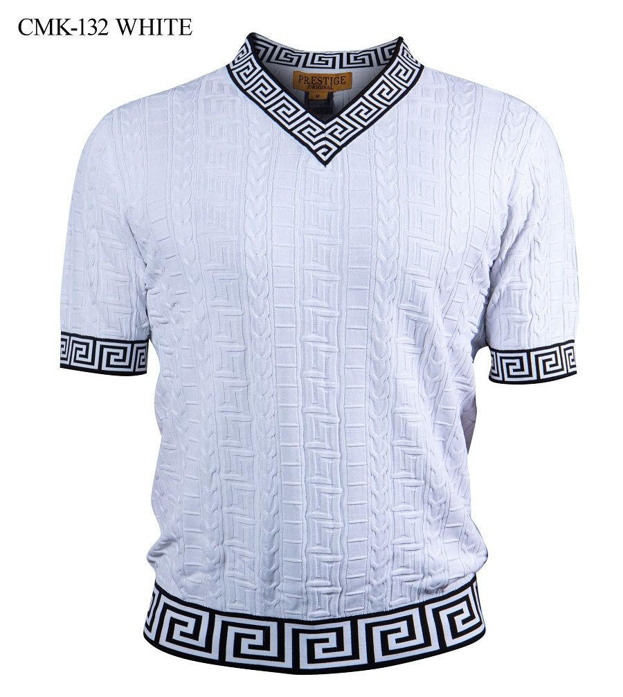 Kohjiya MA BOYZ GAME KNIT SHIRTS ホワイト M Kohjiya MA BOYZ GAME