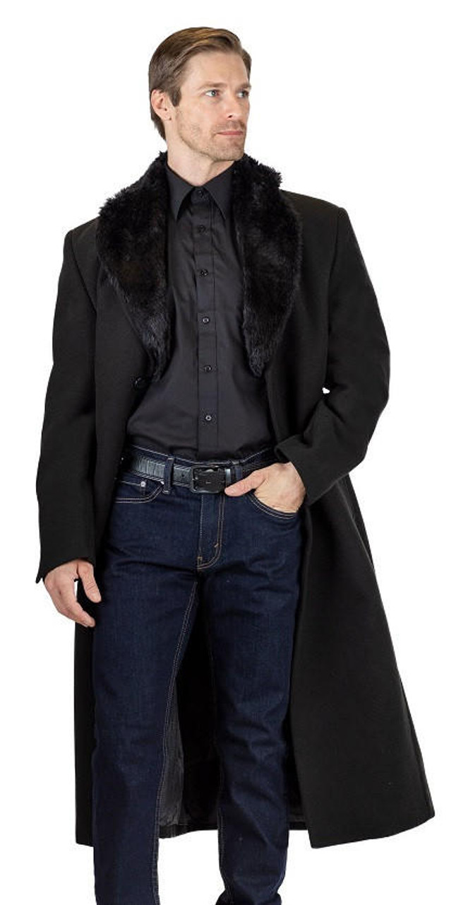 Vance Wool Coat - Black