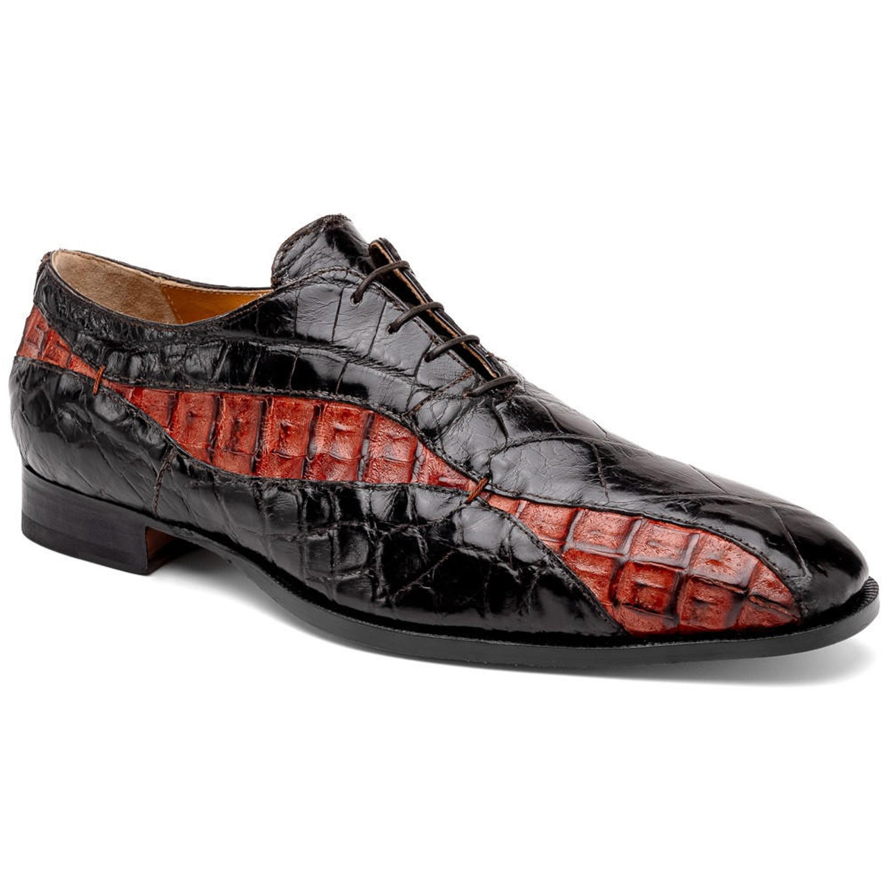 Mauri 4910 Alligator Lace Up – Cellini Uomo