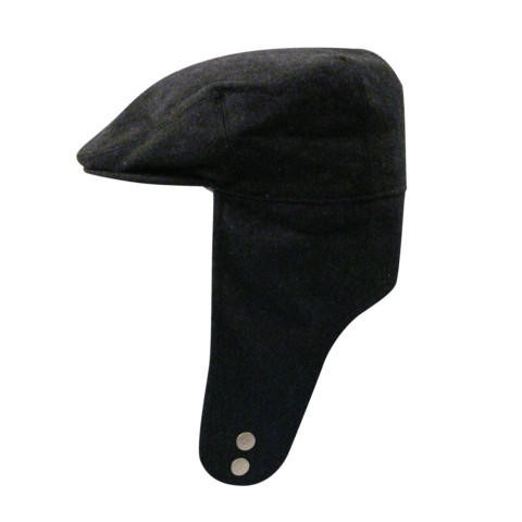 Kangol Hats Mens Dark Gray Flannel 100% Wool Bugatti Size M