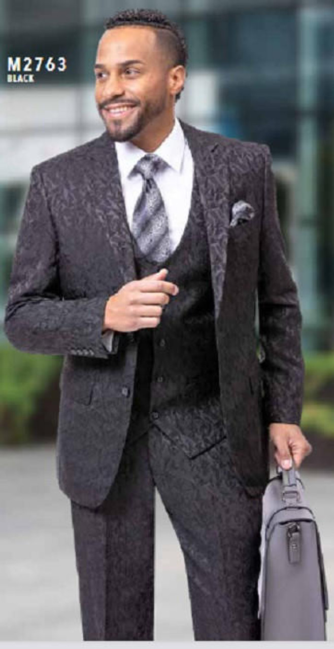 Wehilion Mens Suits Set Slim Fit Men 3 Piece Dress Suit Prom Blazer Wedding  Formal Jacket & Vest & Pants Gray XXL - Walmart.com