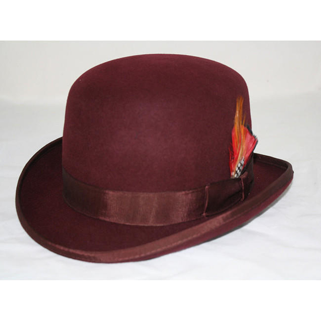 https://cdn11.bigcommerce.com/s-zgtjv8ylt8/images/stencil/1280x1280/products/6289/15514/mens-100percent-wool-burgundy-bowler-derby-dress-hat-4745-usa-size-l__24849.1693750924.jpg?c=1