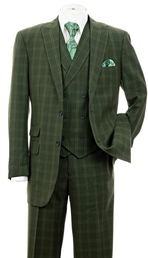 fortino-mens-olive-windowpane-