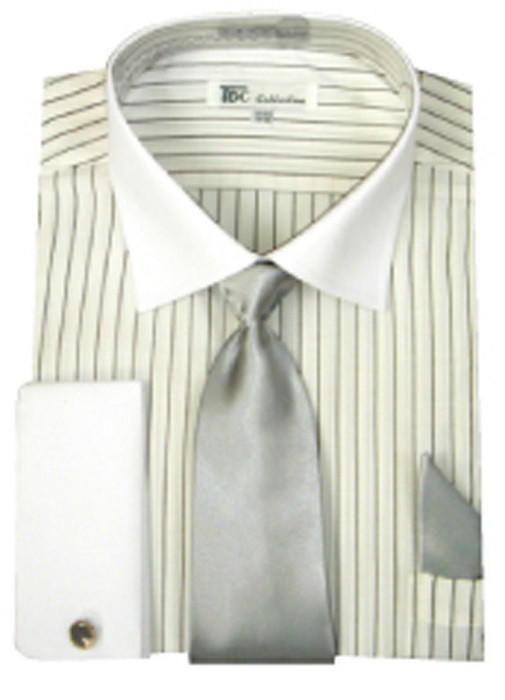 men's white french cuff dress shirt The White Fine Twill French Cuff Dress Shirt Ledbury