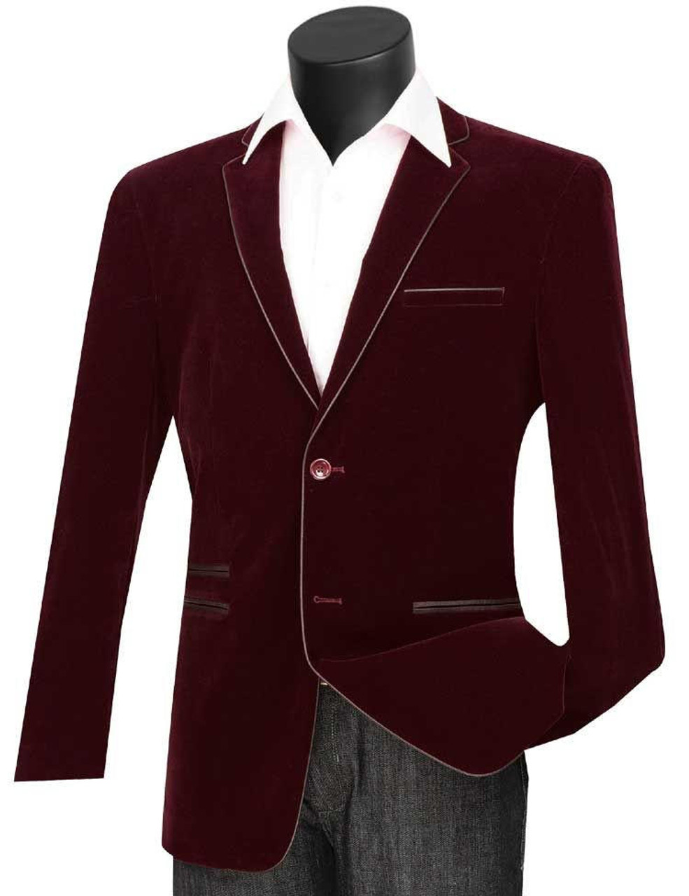 Great Velvet Wedding Coat - Men's Blazer Jacket - Fashion Casual Suit –  Deals DejaVu