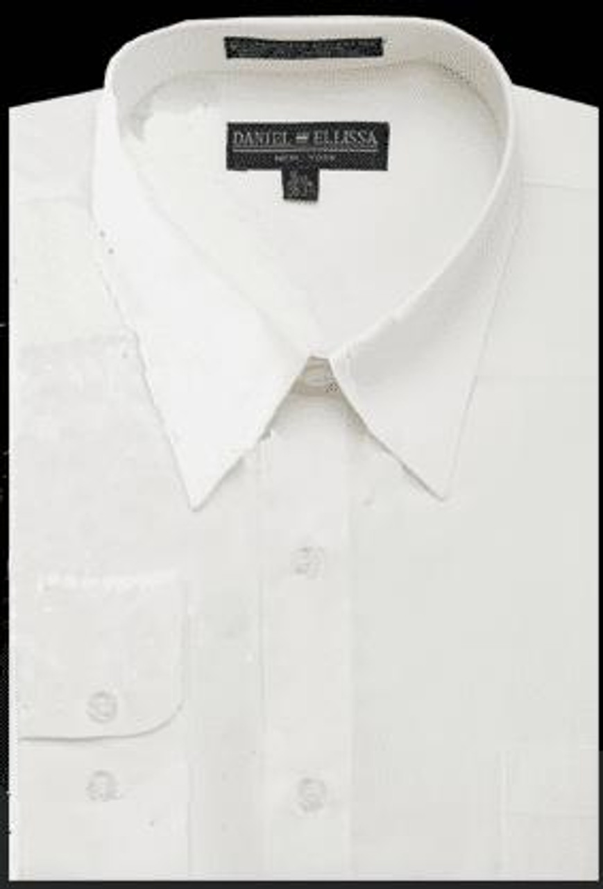 Dress Shirt Ivory Mens Regular Fit Daniel Ellissa DS3001