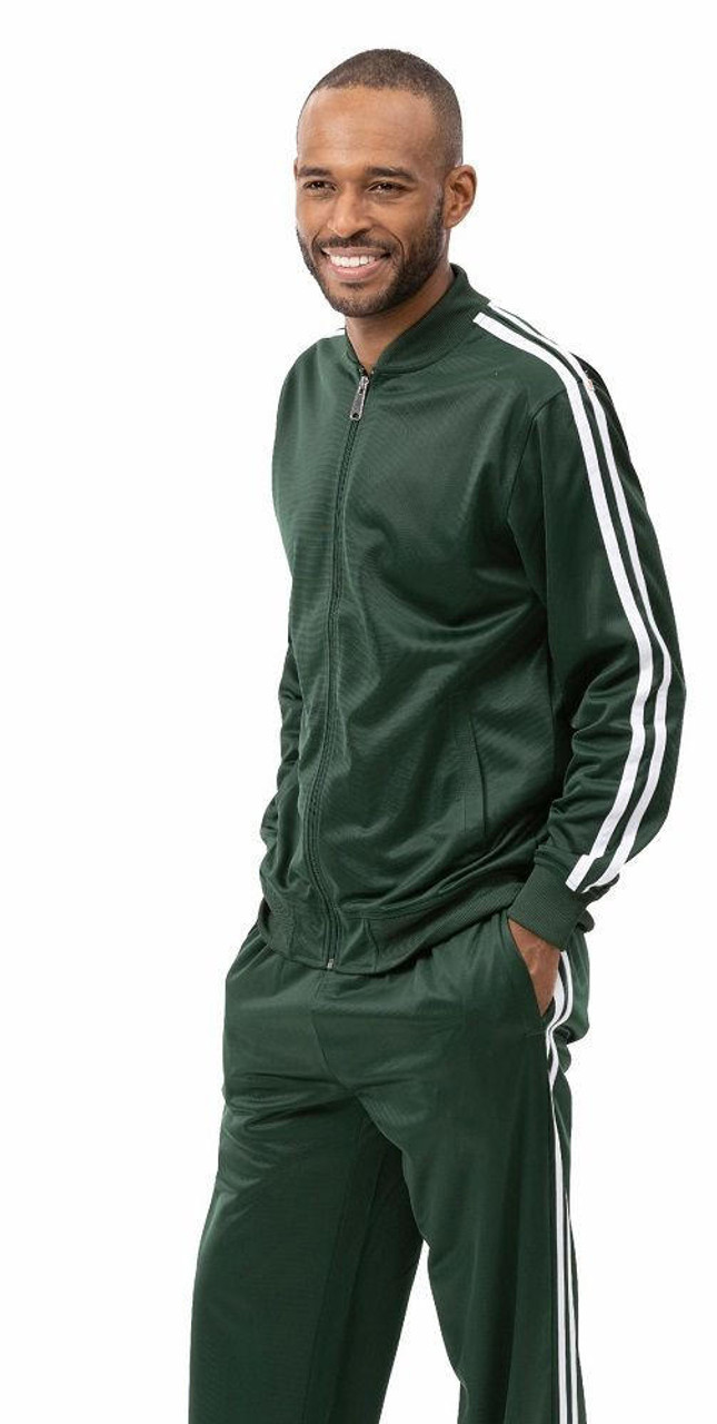 Hunter green sales adidas tracksuit