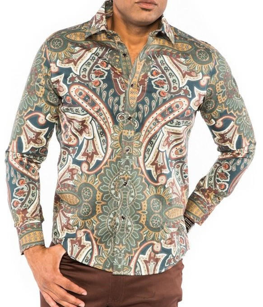 Paisley Shirts for Men, Shirts