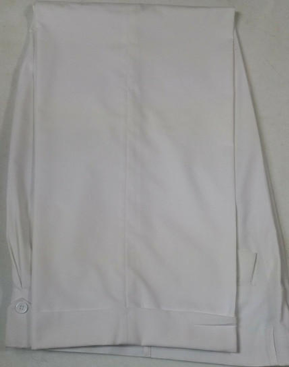 Fratello White Box Pleated Wide Leg Dress Pants DPR107
