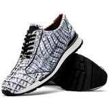  Marco di Milano Alanzo Mens Hornback Sneaker White 