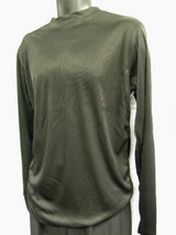  Daniel Ellissa Mens Black Shiny Mock Neck Shirt TS 08 Size XL 