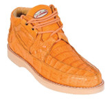  Los Altos Gold Crocodile Casual Ankle Boot ZA060102 