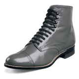  Stacy Adams Mens Gray Madison Vintage Style Boots 00015-10 