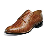  Stacy Adams Madison Original Mens Tan Anaconda Pattern Shoes 00055-240 