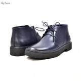  British Walker Mens Playboy Chukka Boot Navy Leather Classic 
