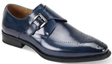  Giovanni Mens Buckle Strap Blue Stylish Dress Shoes Jeffery 