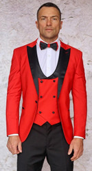 The Black and Red Tuxedo: A Bold Statement in Fashion