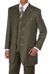 Why Men are Wearing Suits with Wide Leg Pants Again
