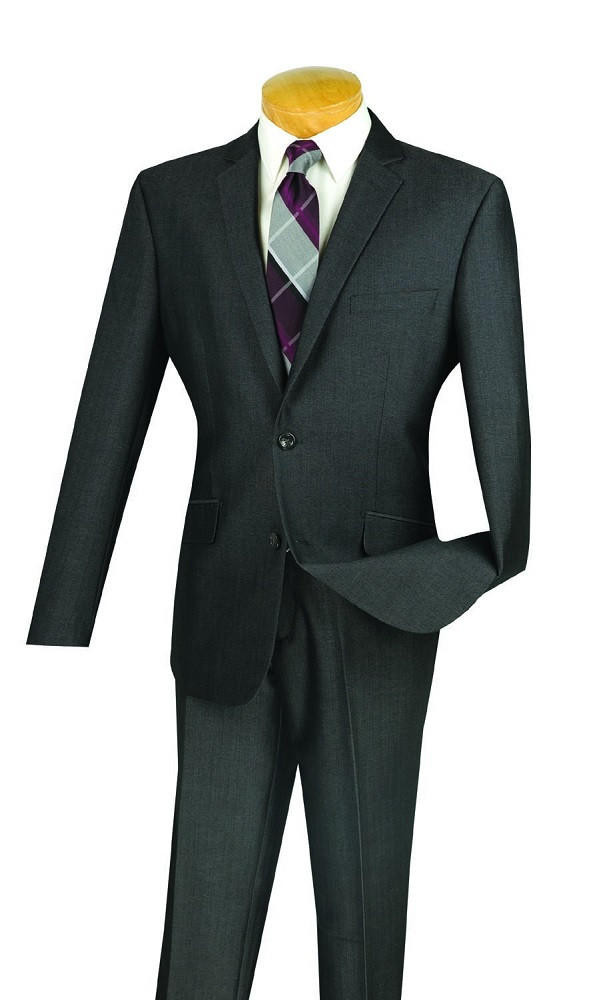 GREY SLIM FIT SUIT TEENS main image 1