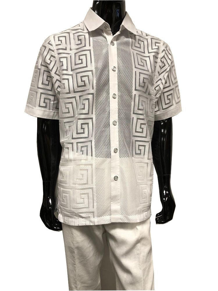 Mens Designer Casual summer shirt by Prestige