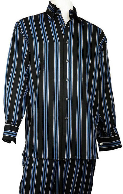  Canto Fancy Triple Stripe Long Sleeve Walking Suit  861 