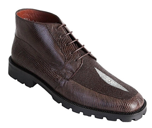  Los Altos Brown Stingray Lizard Chukka Boot ZA2061207 