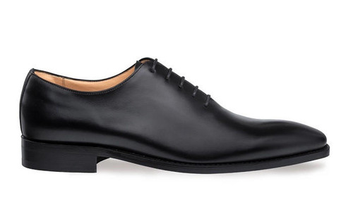 Mezlan Shoes Men's Black Calskin Plain Toe Oxford Pamplona
