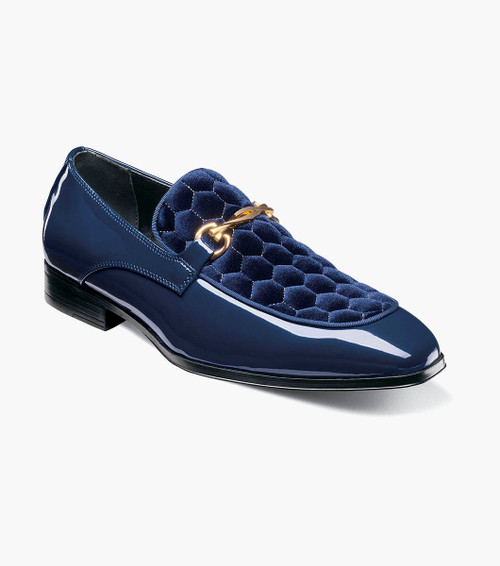 Stacy Adams Mens Designer Formal Slip On Shoes Blue OS25732-410