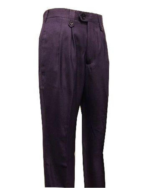  Pronti Slacks Mens Purple Wide Leg Dress Pants Big Leg 6046 