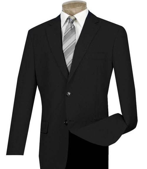  Blazers for Men Black Sport Coat Painted Buttons Lucci Z-2PP 