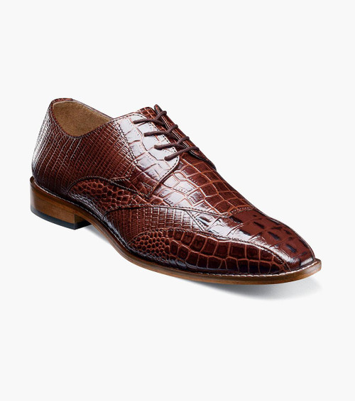 Stacy Adams Mens Purple Bike Toe Oxford Dress Shoe OS25788-540