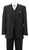  Milano 1920s Mens Black Pinstripe 3 Piece Suit Gangster Stripe 5702V10 