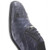  Belvedere Onesto Mens Navy Ostrich Crocodile Cap Toe Shoes 1419 